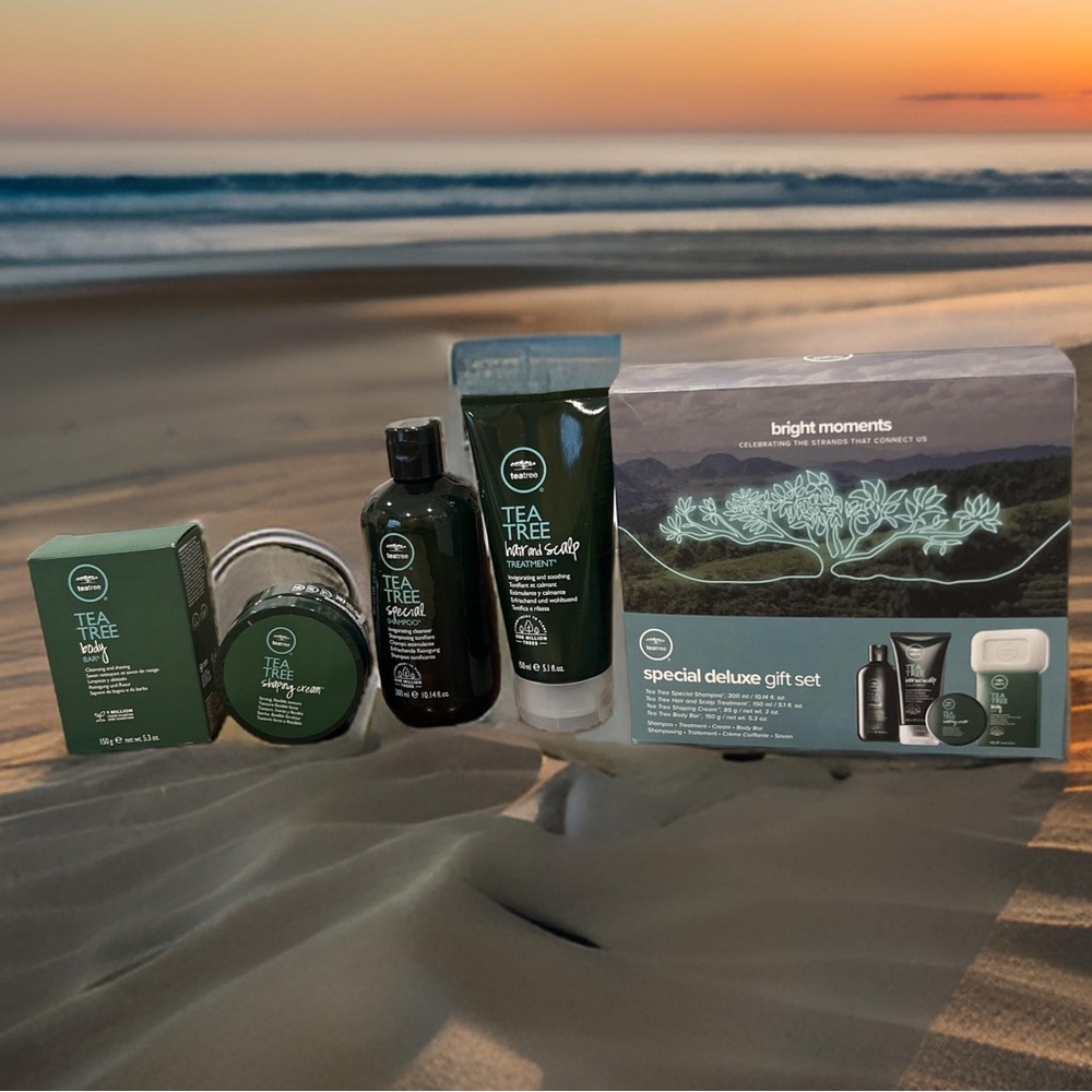 Paul Mitchell Tea Tree Special Shampoo Scalp Treatment Soap Sharping Cream